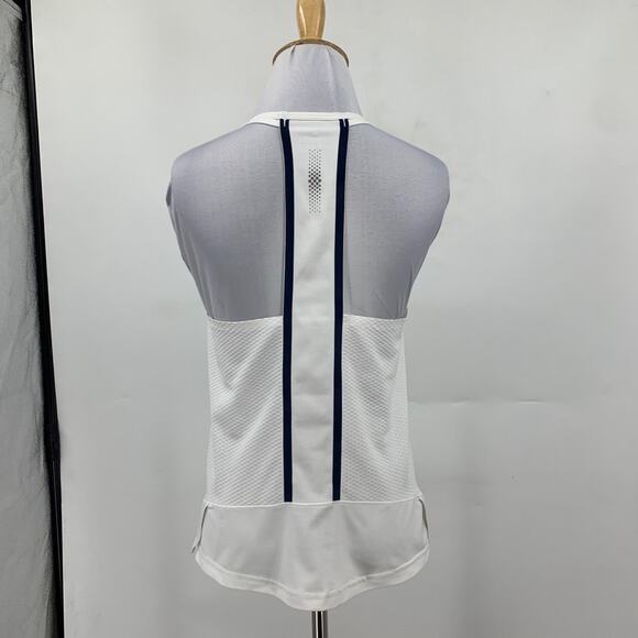 Athleta Tank Top Women XS Extra Small White Lightspeed Halter Racerback *READ - Picture 6 of 12